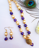 WhiteBlue Festive Mala