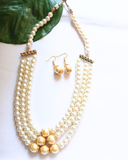White Beads Necklace