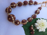Maroon Festive Mala