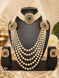 Emerald Green Pearl Royal Set