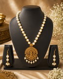 Gold Pearl Temple Grace Set