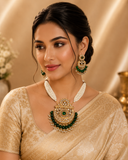Emerald Green Pearl Set
