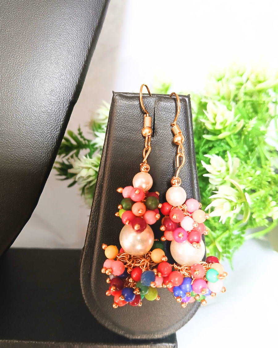 Multicolor Loreal Earing