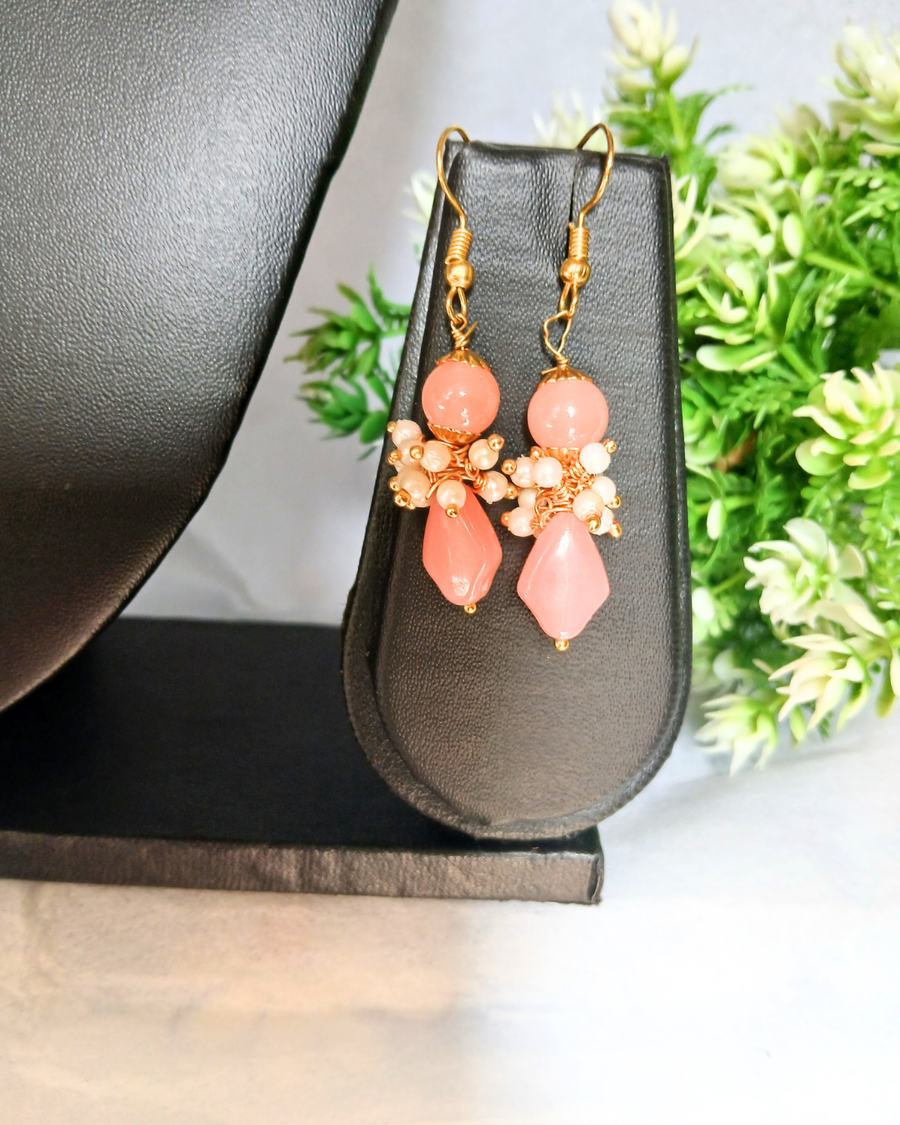Light Pink Earing