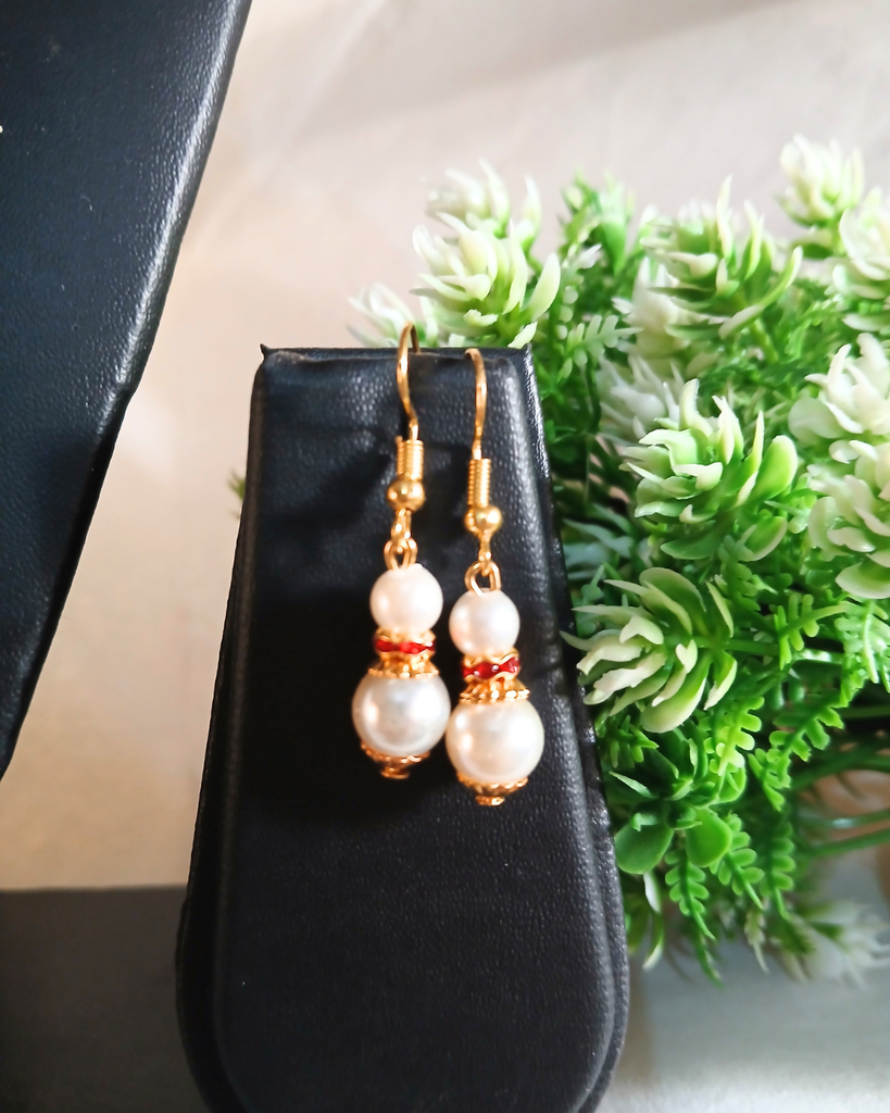 Glass Moti Earing